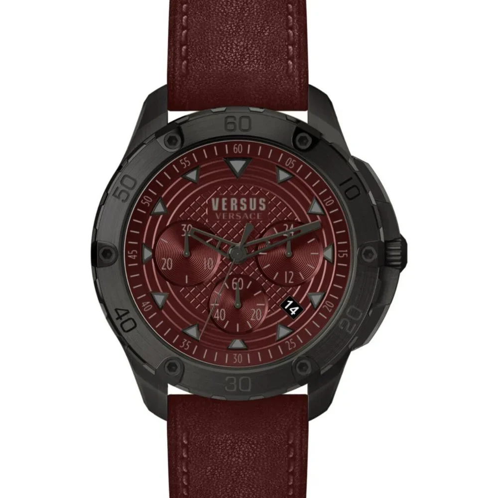 Versace Versus Men's Black Strap Watch! New!